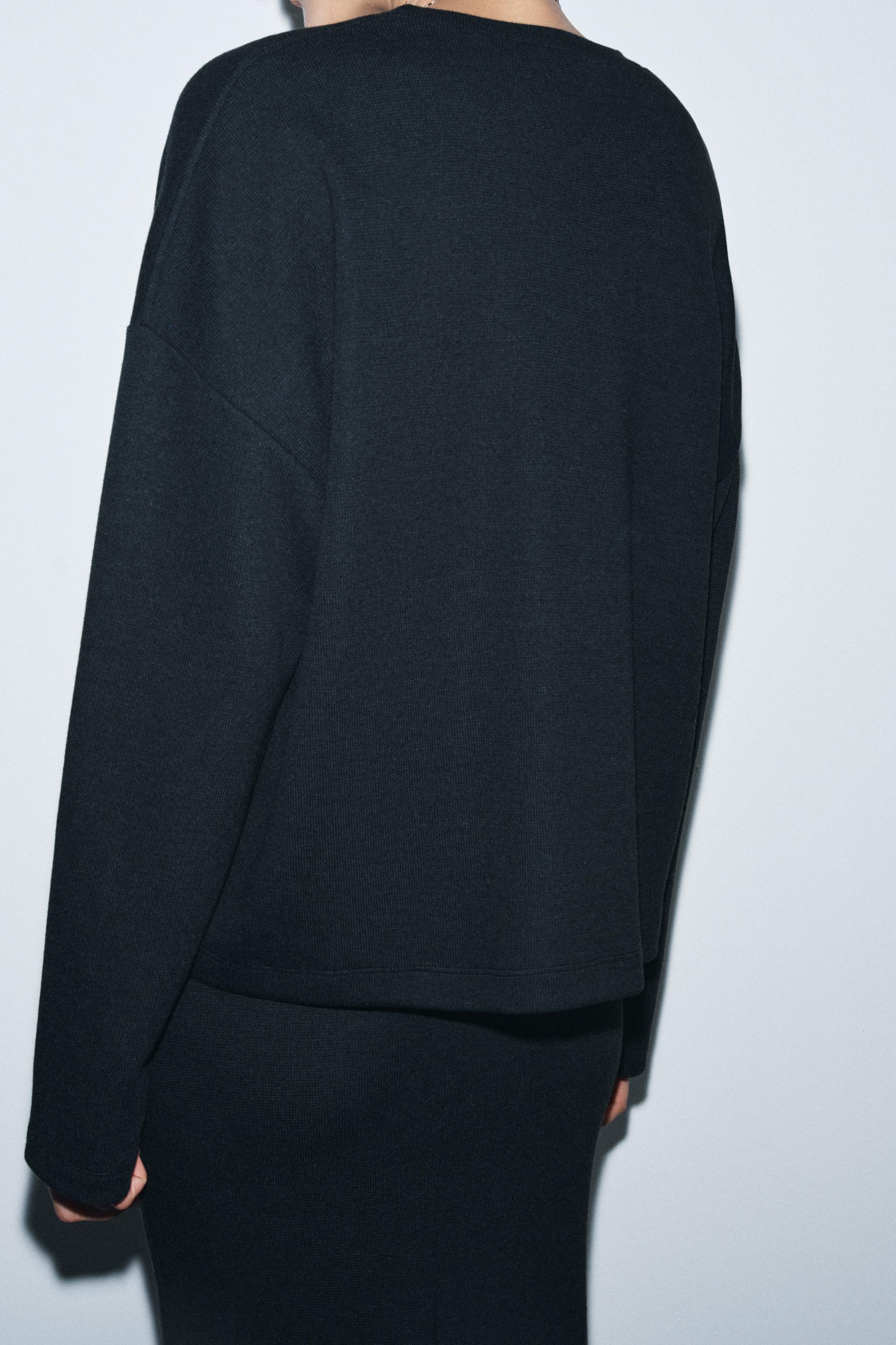 TOP SOFT À MANCHES LONGUES